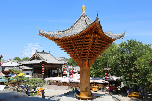 白鹿原影视城 实景照片