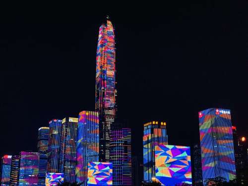 深圳市民中心 实景照片