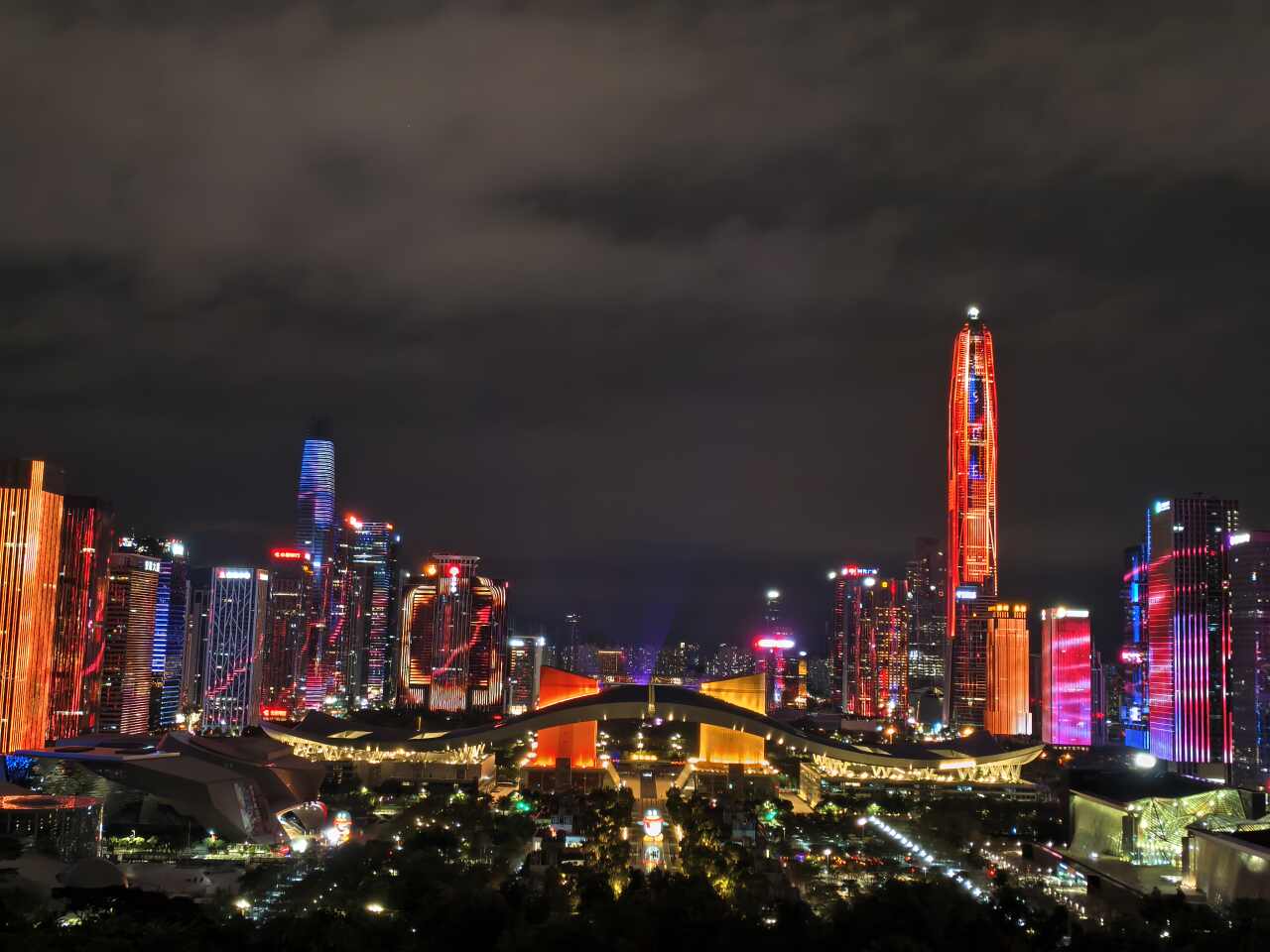 深圳市民中心 实景照片