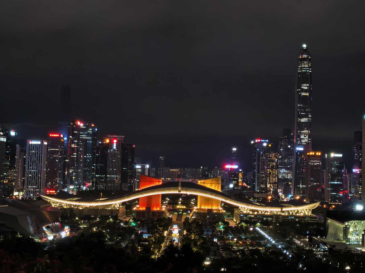 深圳市民中心 实景照片
