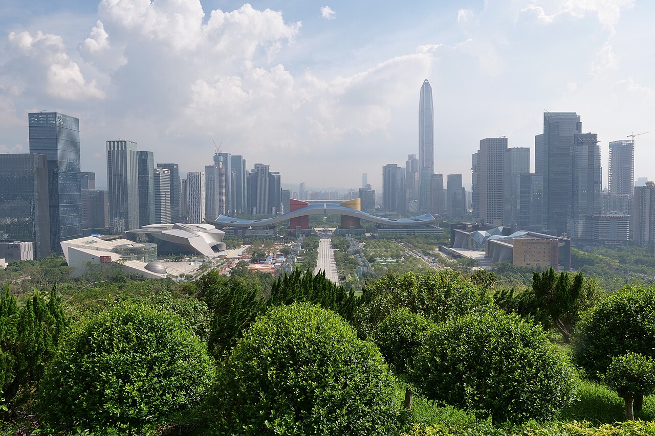 Civic Center, Shenzhen Lianhuashan Park (2018.9)