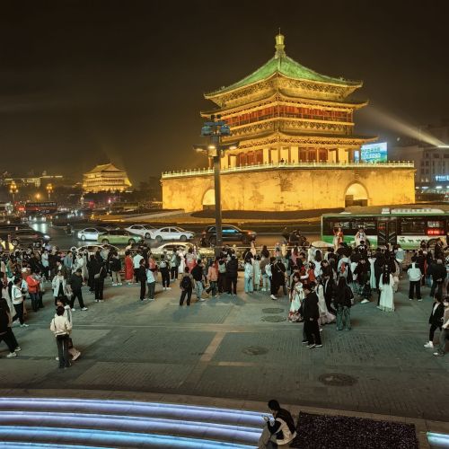西安鼓楼 实景照片