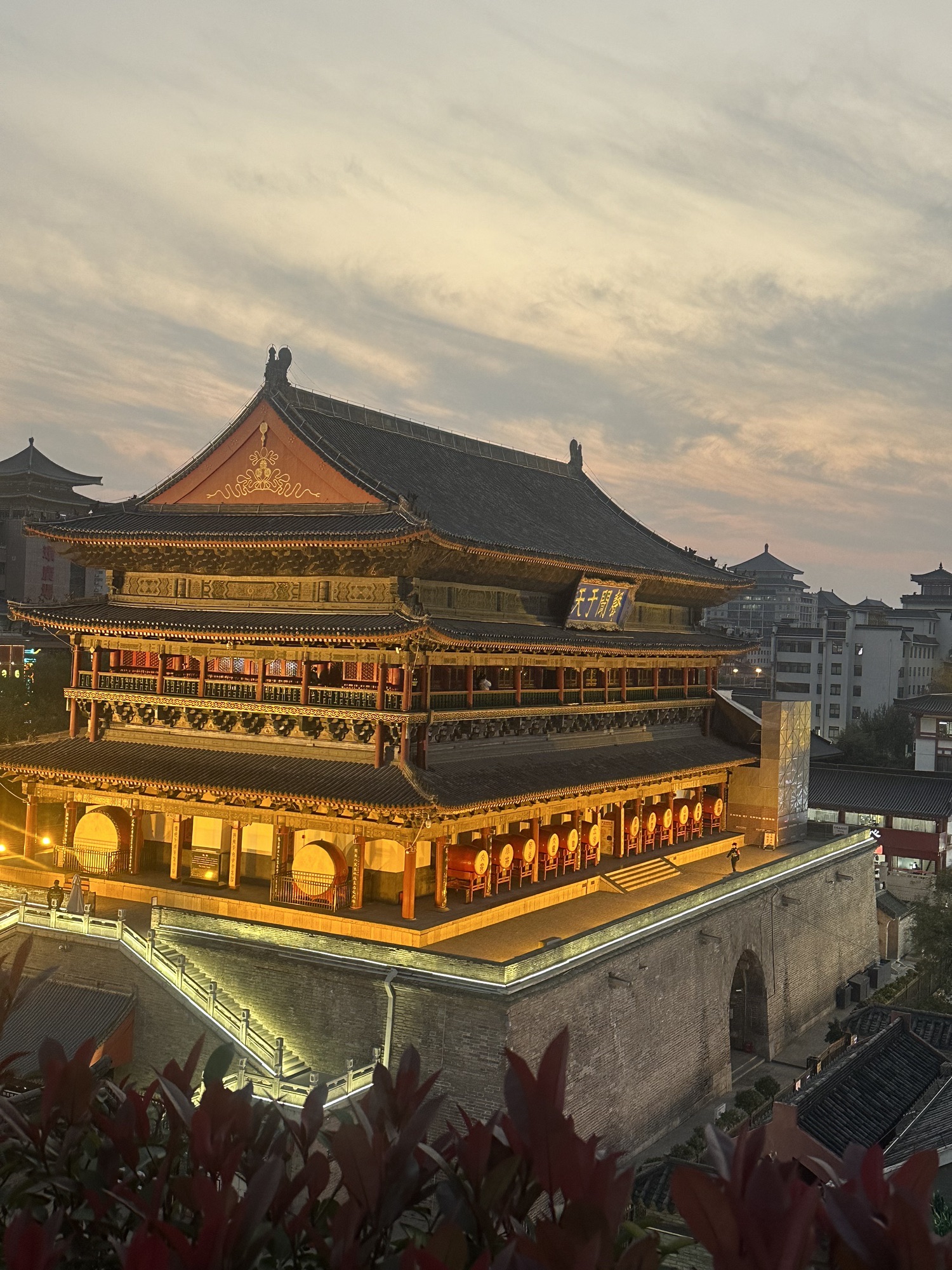 西安鼓楼 实景照片