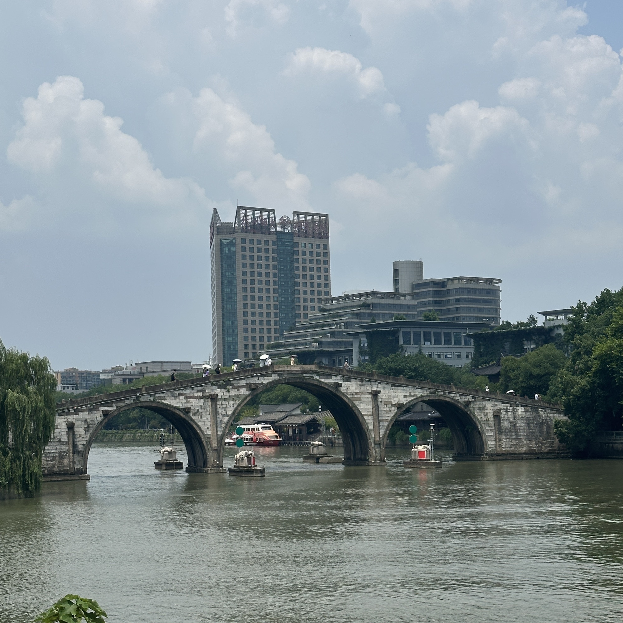 京杭大运河 & 拱宸桥 实景照片