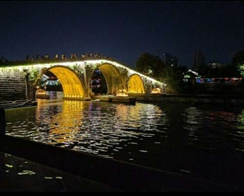 京杭大运河 & 拱宸桥 实景照片