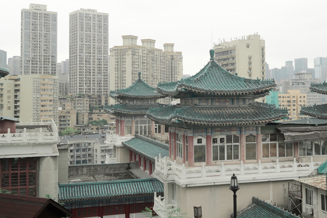 A view of a city with a lot of tall buildings