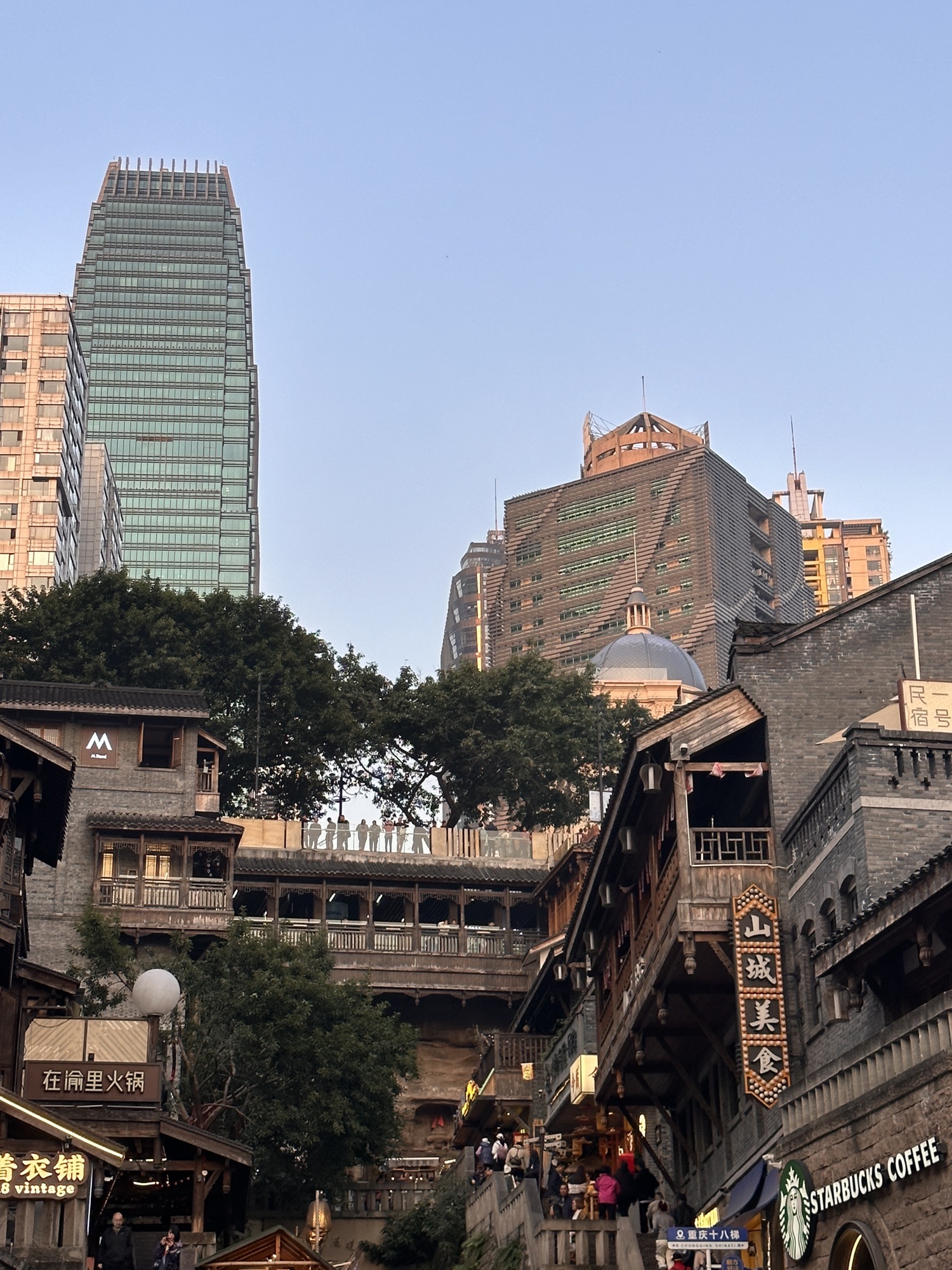解放碑 实景照片