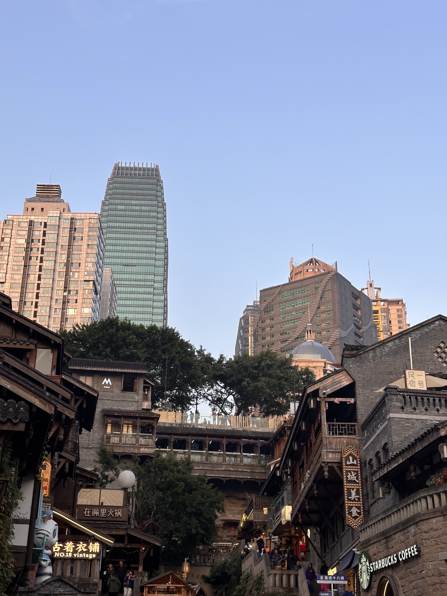 解放碑 实景照片