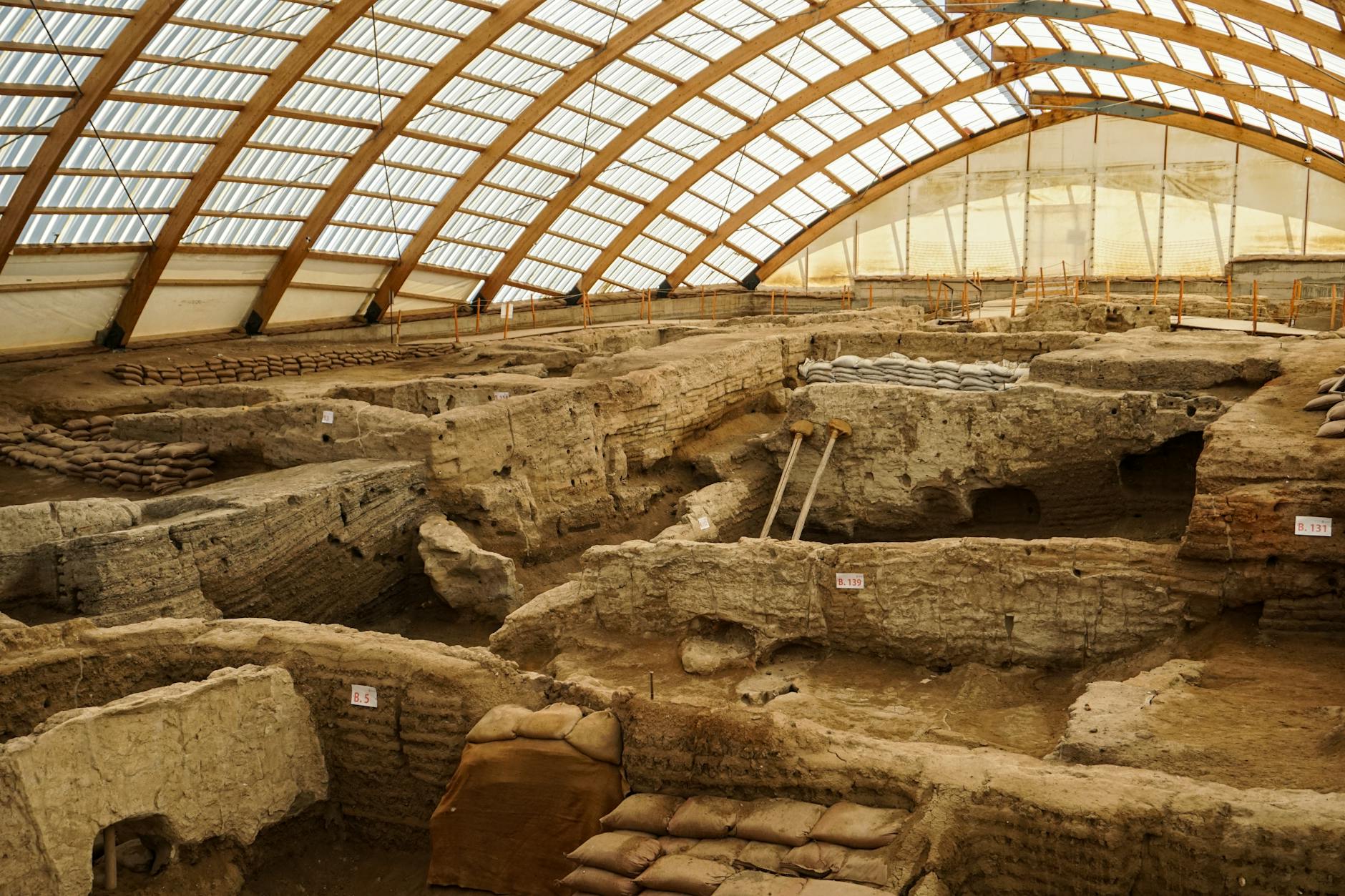 Explore the ancient ruins of Çatalhöyük, a key archaeological site in Türkiye.