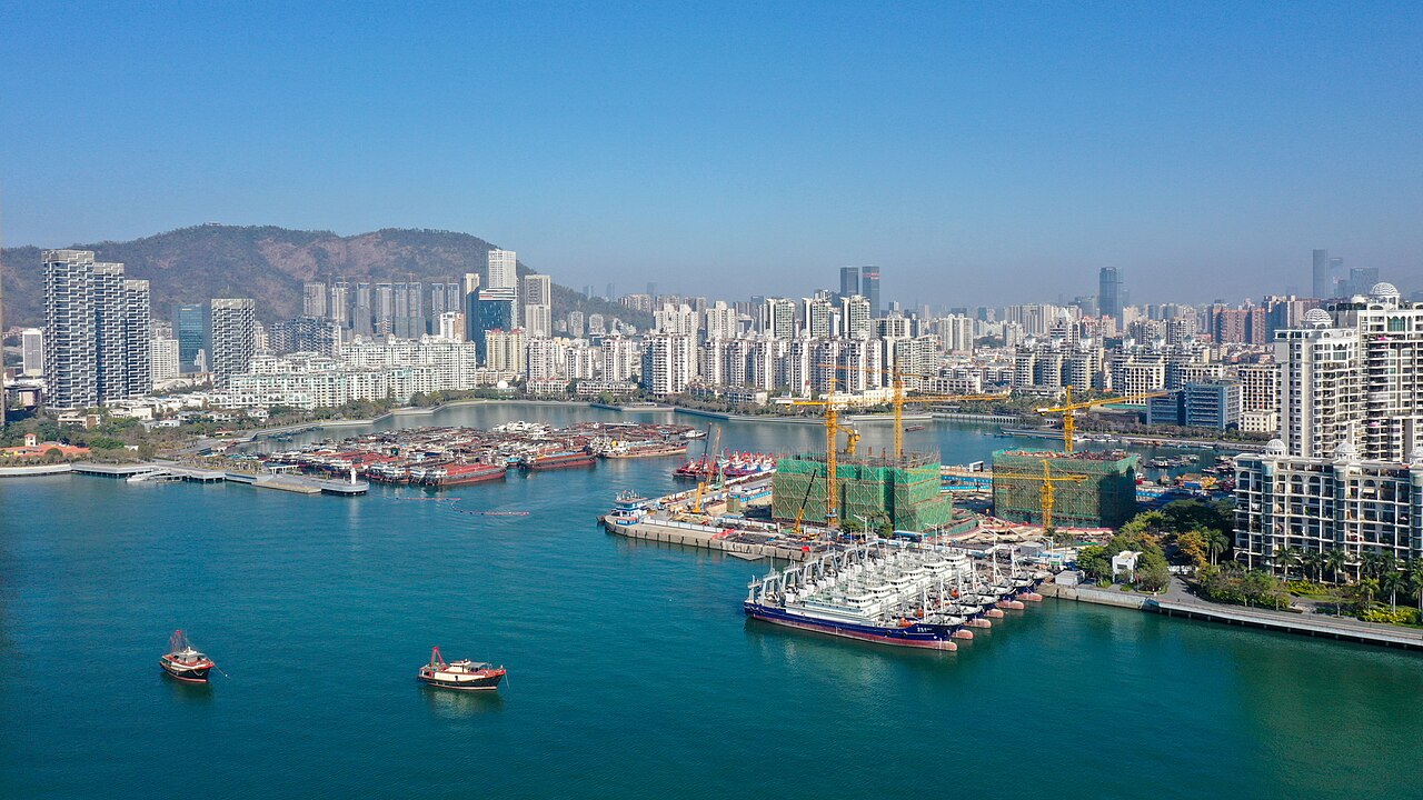 Shekou fishing harbor, Nanshan District, Shenzhen