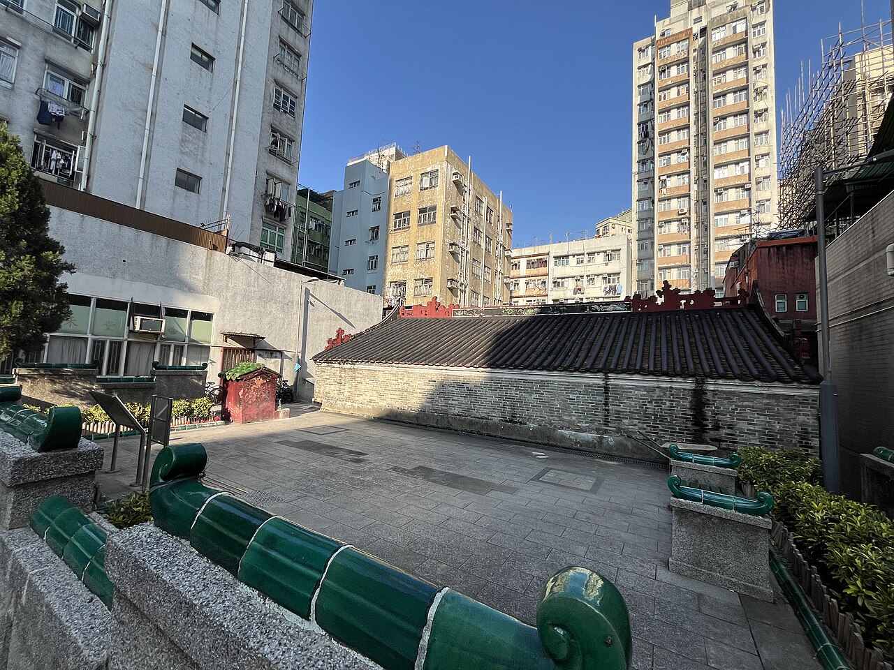 文武廟花園,位於大埔的花園。