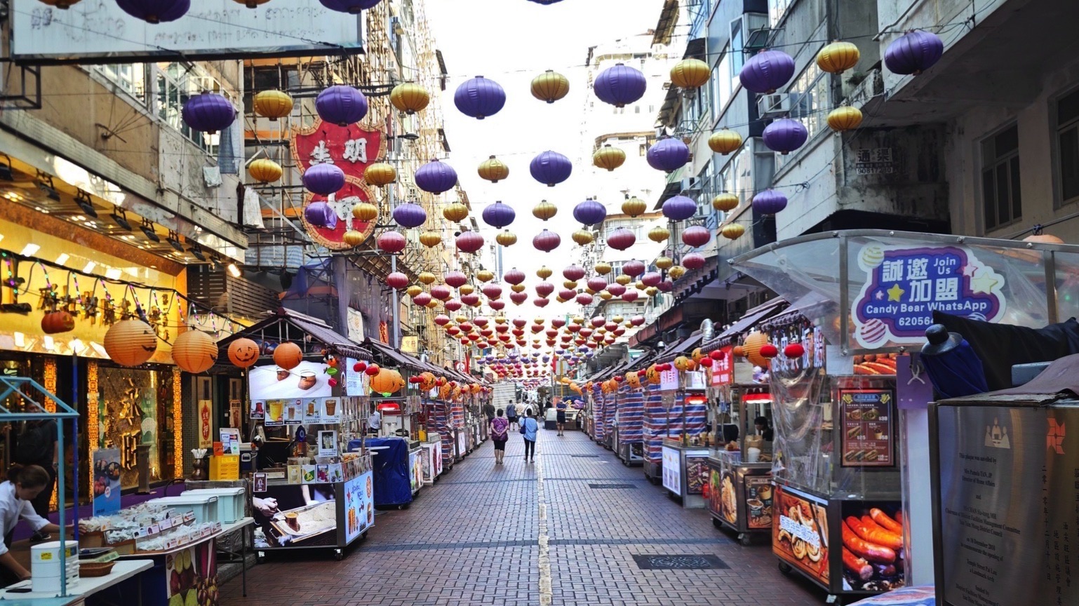 庙街夜市 实景照片