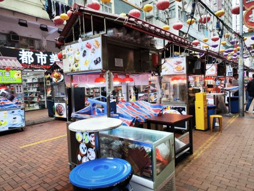 庙街夜市 实景照片