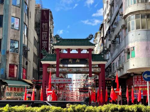 庙街夜市 实景照片