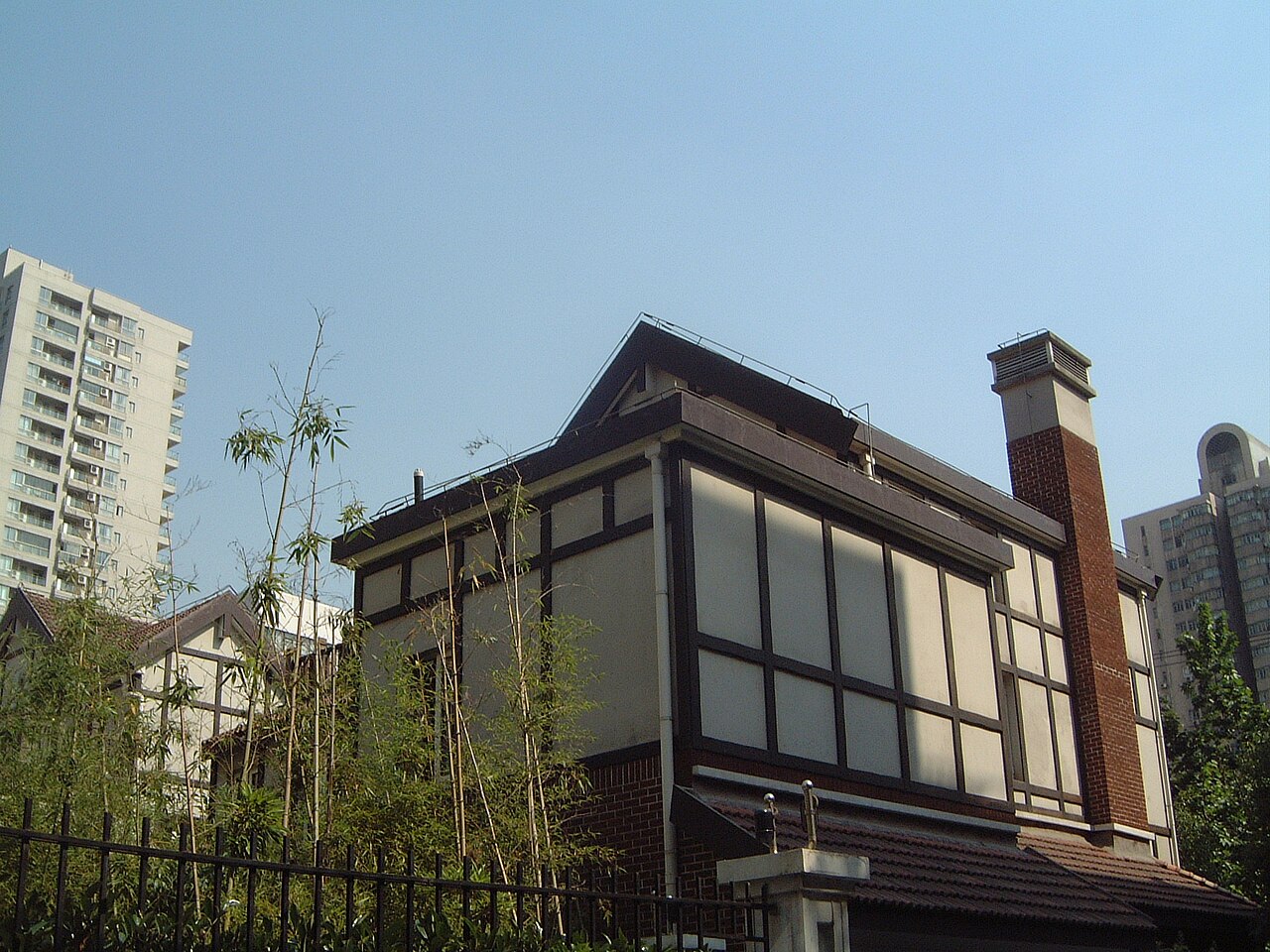A Tudor Style house at Xinhua Road